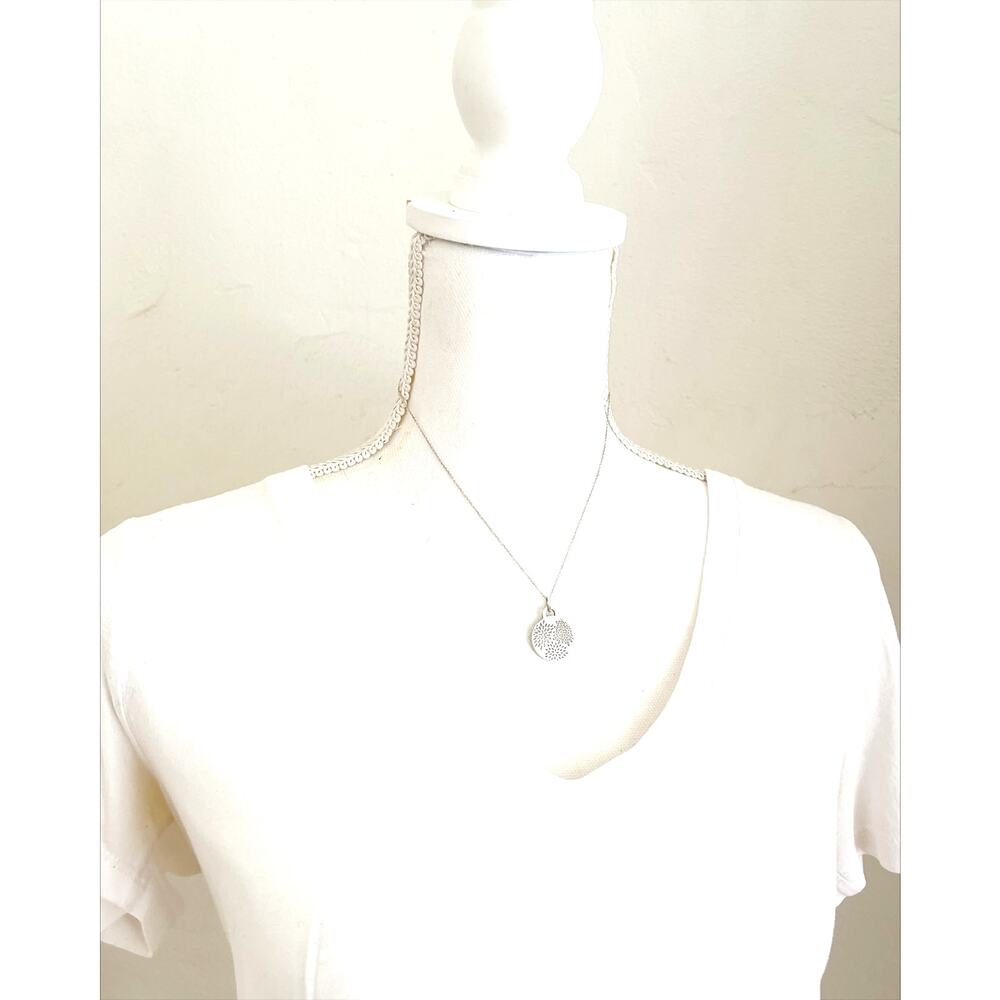 TIFFANY & Co Necklace Pendant 925 Floral Go Women 2018 Limited Edition Stamped - Picture 12 of 14